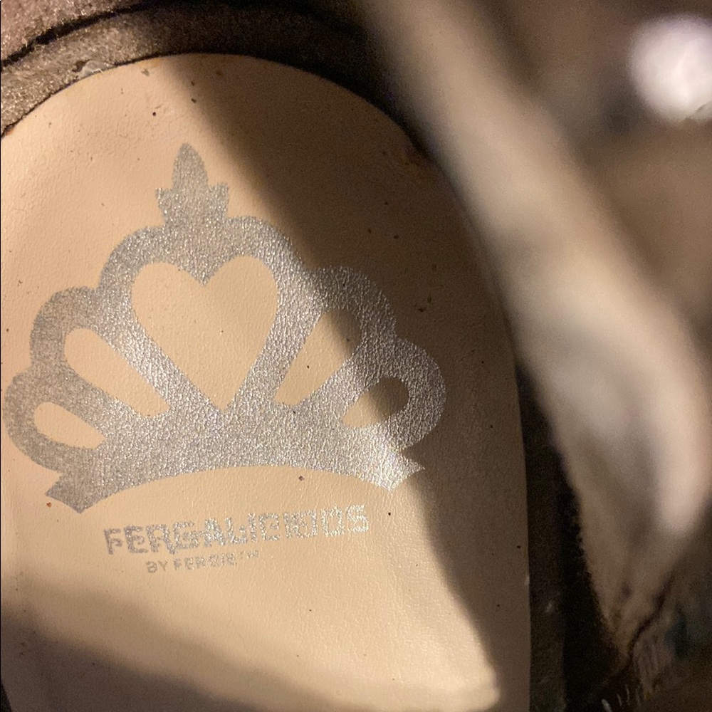 Fergalicious Brown Ankle Boots Sz 10 - Picture 4 of 14